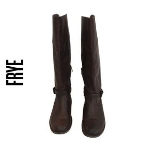 Frye Brown Knee high Leather Boots